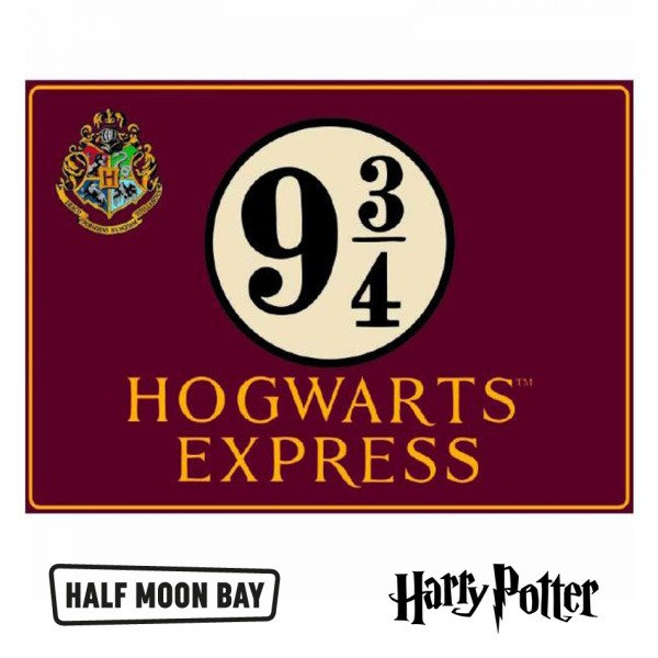 HARRY POTTER - SSA3HP08 Tin Sign Large - Harry Potter Hogwarts Express 9 ¾ 1